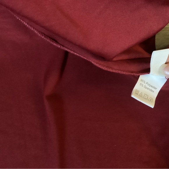 One Off The Shoulder Ruched Wrap Front Split Hem Draped Midi Dress Size Large - Picture 11 of 16